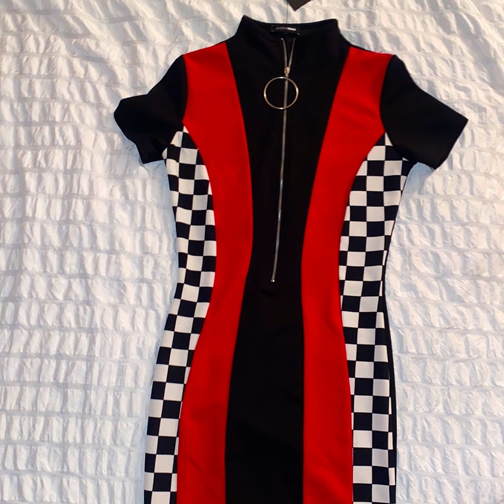 Racecar Midi Dress